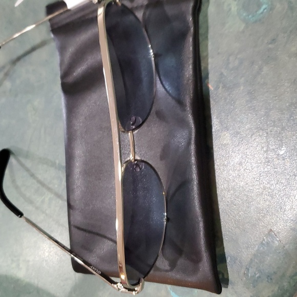 Quay High Key‎ unisex Aviator UV Protection silver wire frame Sunglasses new - Picture 9 of 10